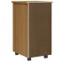 Cajonera con ruedas MOSS madera maciza pino marrón