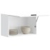 Armario pared cocina Porto madera ingeniería blanca alto