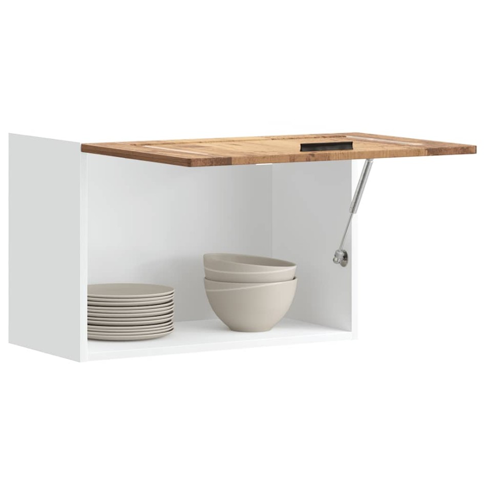 Armario de pared de cocina Porto madera vieja madera