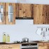Armario de pared de cocina Porto madera vieja madera