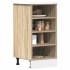Armario inferior de fregadero madera ingeniería 40x44,5x81,5