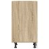 Armario inferior de fregadero madera ingeniería 40x44,5x81,5