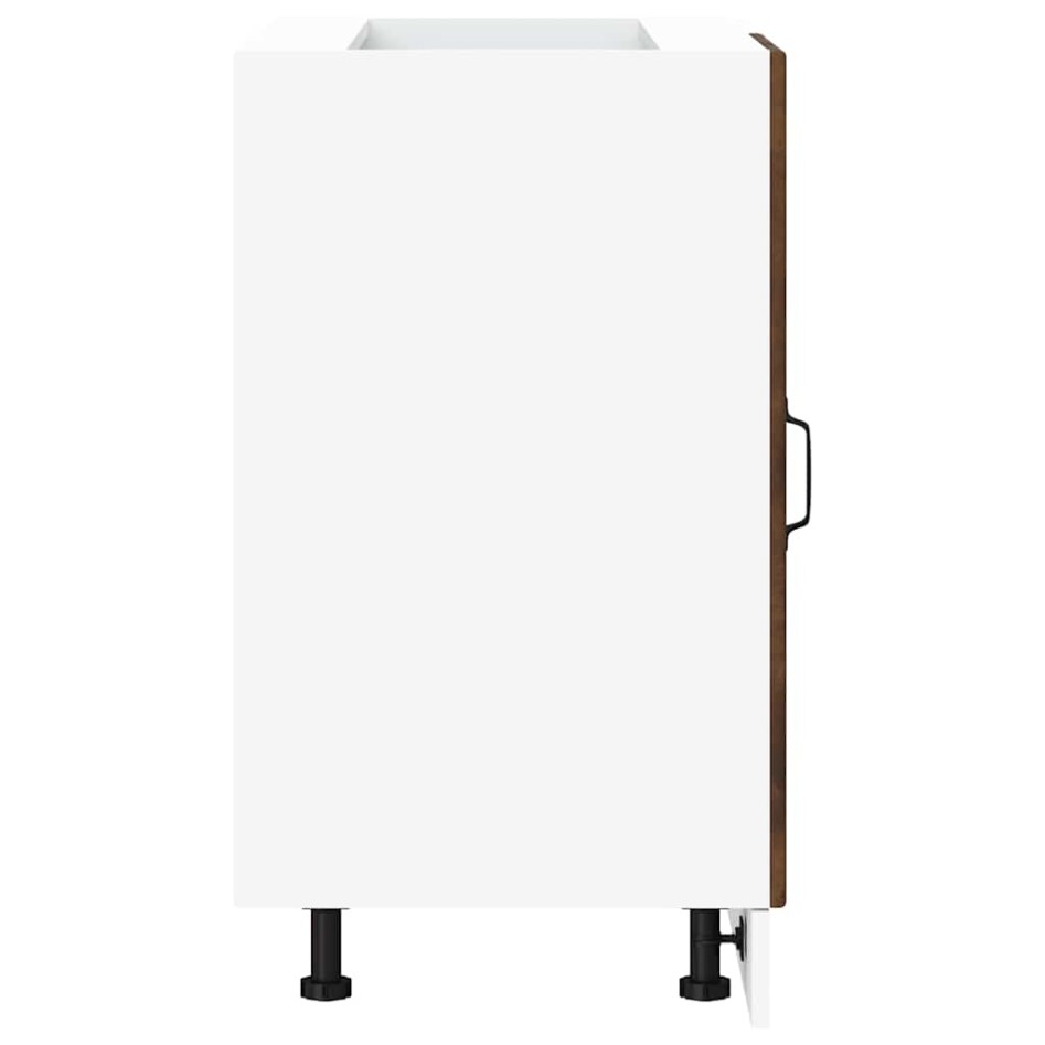 Mueble bajo de cocina porto roble ahumado madera