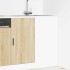 Mueble bajo de cocina porto roble sonoma madera