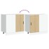 Mueble bajo de cocina porto roble sonoma madera