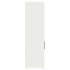 Estantería de madera de ingeniería blanca 60x24x85