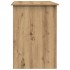 Escritorio de madera de ingeniería roble artesano 100x55x75