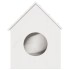 Casa para gatos madera maciza pino blanca 41x50x50
