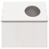 Casa para gatos madera maciza pino blanca 41x50x50