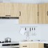 Mueble de pared cocina Kalmar madera contrachapada roble
