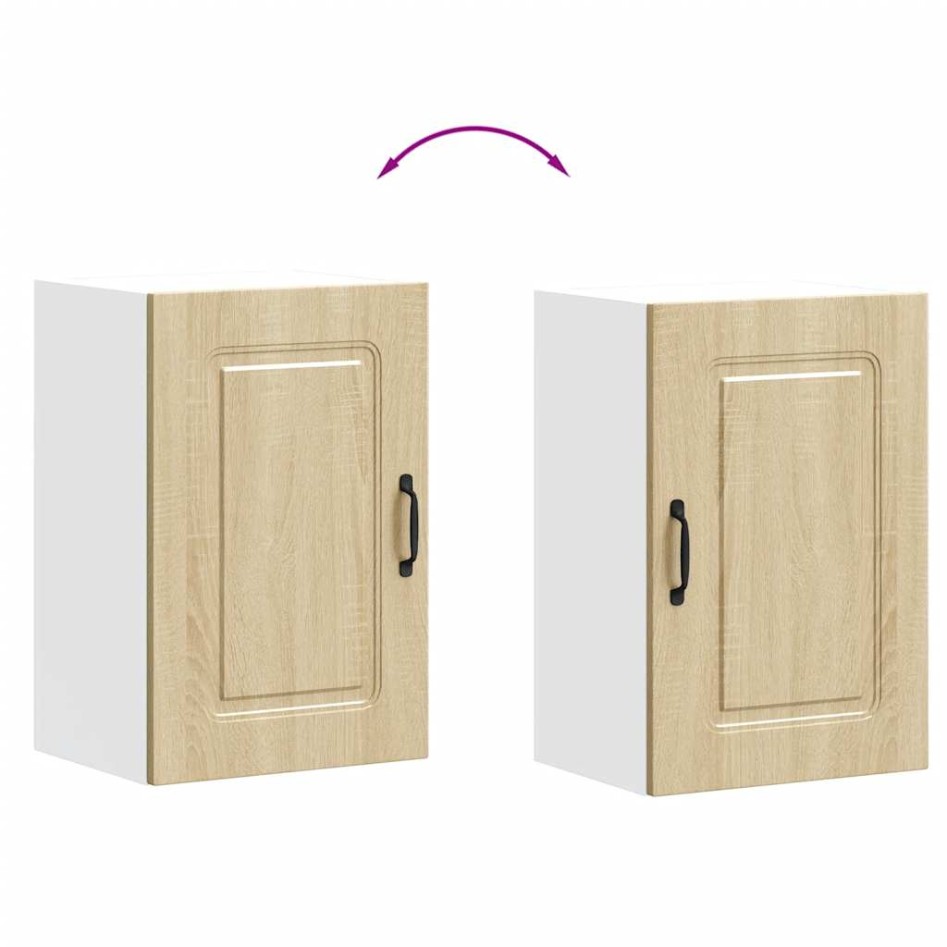 Mueble de pared cocina Kalmar madera contrachapada roble