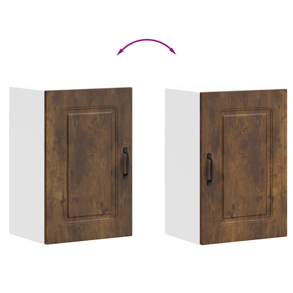 Armario de pared para cocina Kalmar de roble