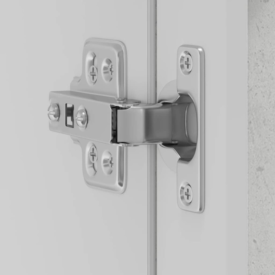 Armario de pared para cocina puerta cristal Porto gris