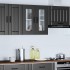 Armario pared cocina puerta de cristal Kalmar