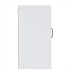 Armario pared cocina puerta cristal Kalmar blanca alto