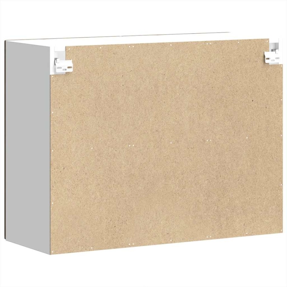 Armario pared cocina puerta de cristal Kalmar roble