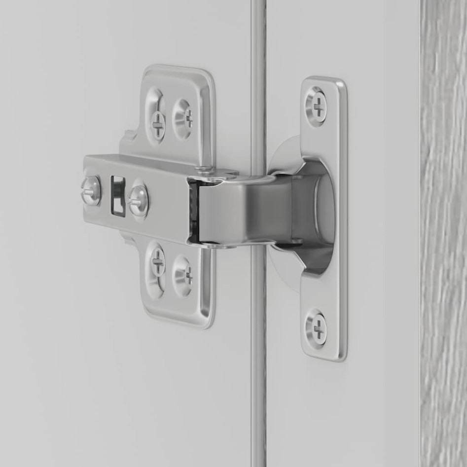 Armario de pared para cocina puerta cristal Porto gris