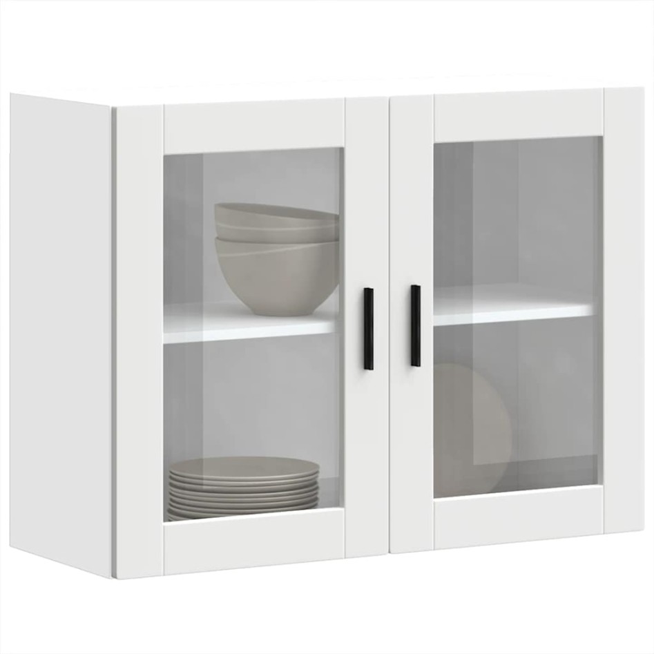 Armario de pared para cocina con puerta de cristal Porto