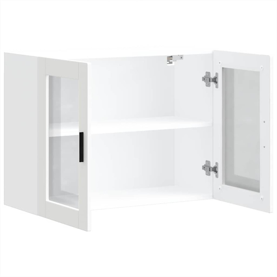 Armario de pared para cocina con puerta de cristal Porto