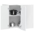 Mueble de cocina esquina pared Lucca madera ingeniería