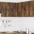 Mueble de cocina esquina pared Lucca roble
