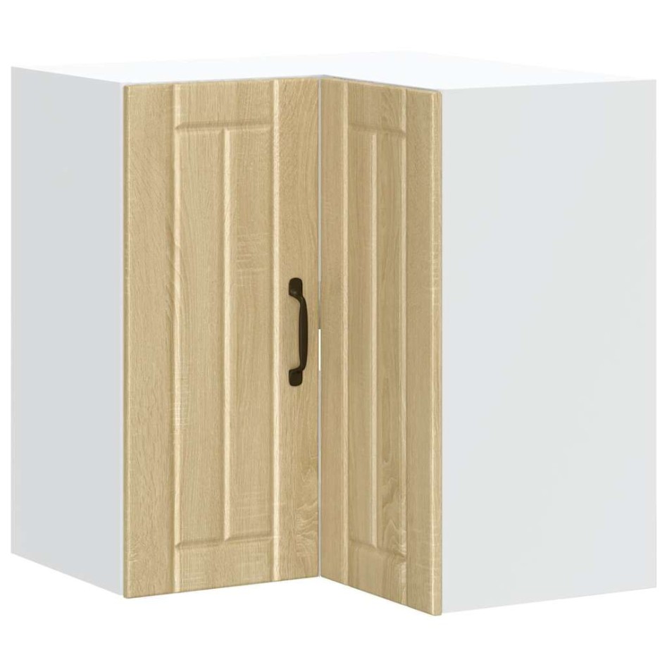 Mueble cocina esquina pared Lucca roble