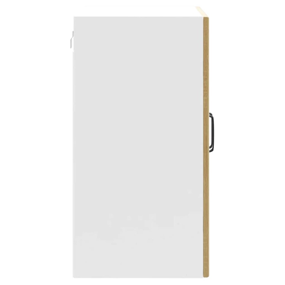 Armario pared cocina puerta de cristal Lucca roble