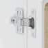 Armario pared cocina puerta de cristal Lucca roble