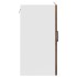 Armario pared cocina puerta de cristal Lucca roble
