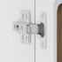 Armario pared cocina puerta de cristal Lucca roble