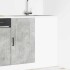Mueble bajo de cocina Kalmar madera de ingeniería gris