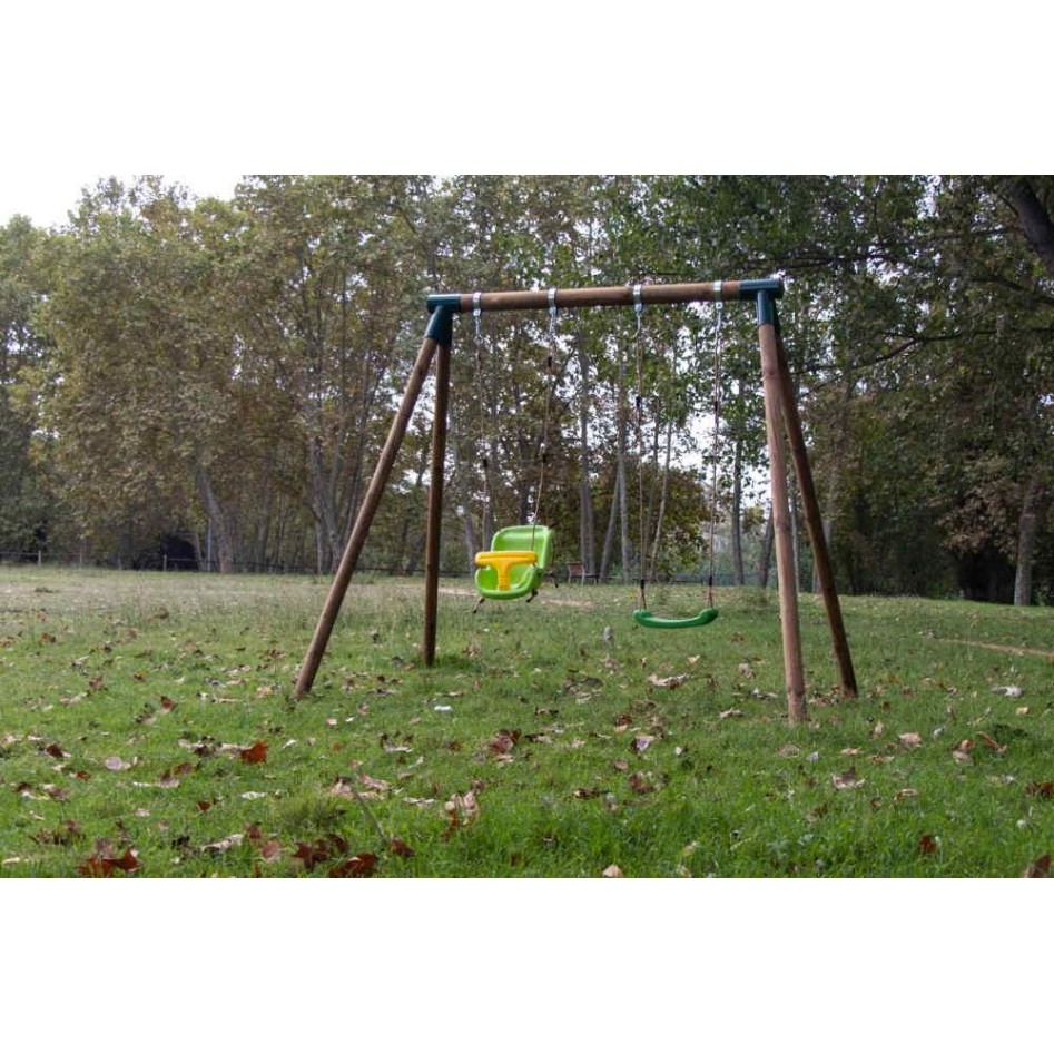 Kibo doble con Asiento bebé Columpio