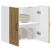Armario pared cocina Kalmar madera ingeniería roble artesanal