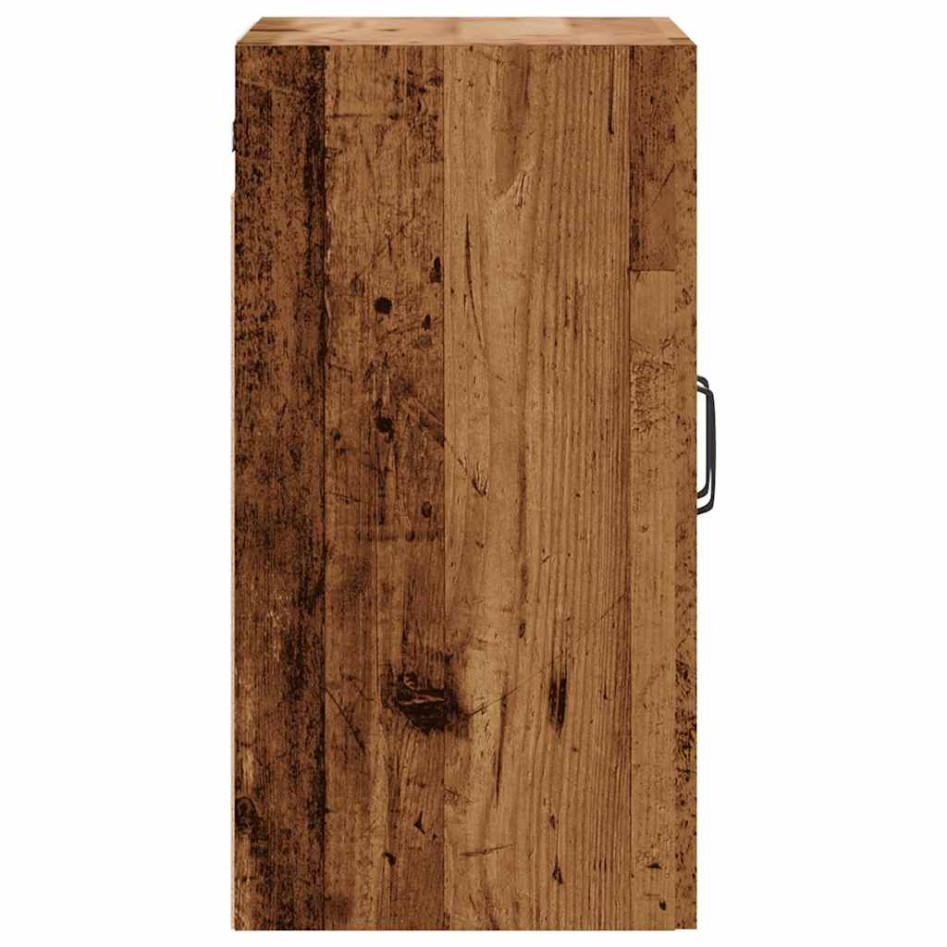 Armario pared madera ingeniería envejecida 60x31x60