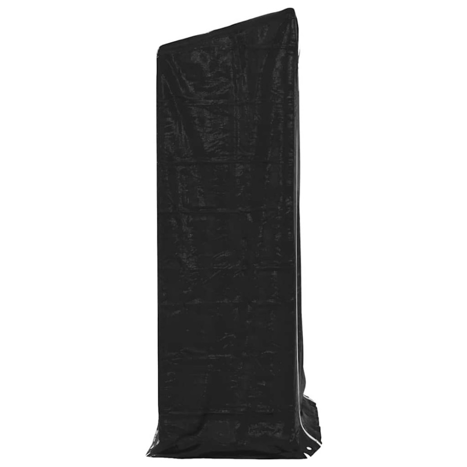 Leñero cubierta lluvia 100x60x200 cm acero