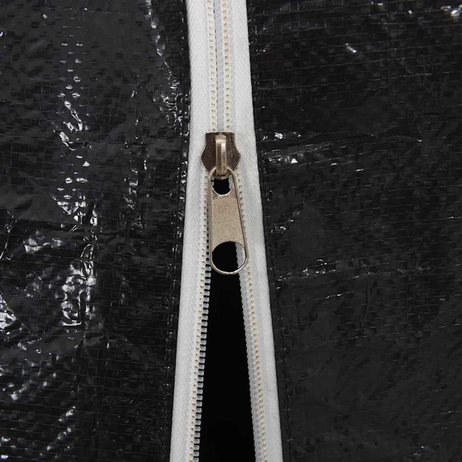 Leñero cubierta lluvia 151x40,5x110,5 cm acero