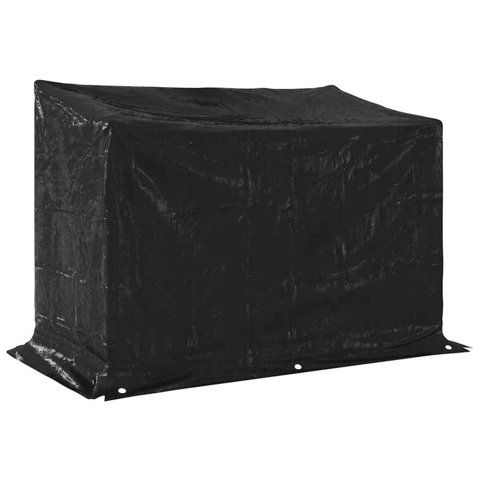 Leñero cubierta lluvia 151x80,5x110,5 cm acero