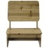 Silla de jardín madera de pino impregnada 60x64x70,5