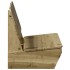 Silla de jardín madera de pino impregnada 60x64x70,5