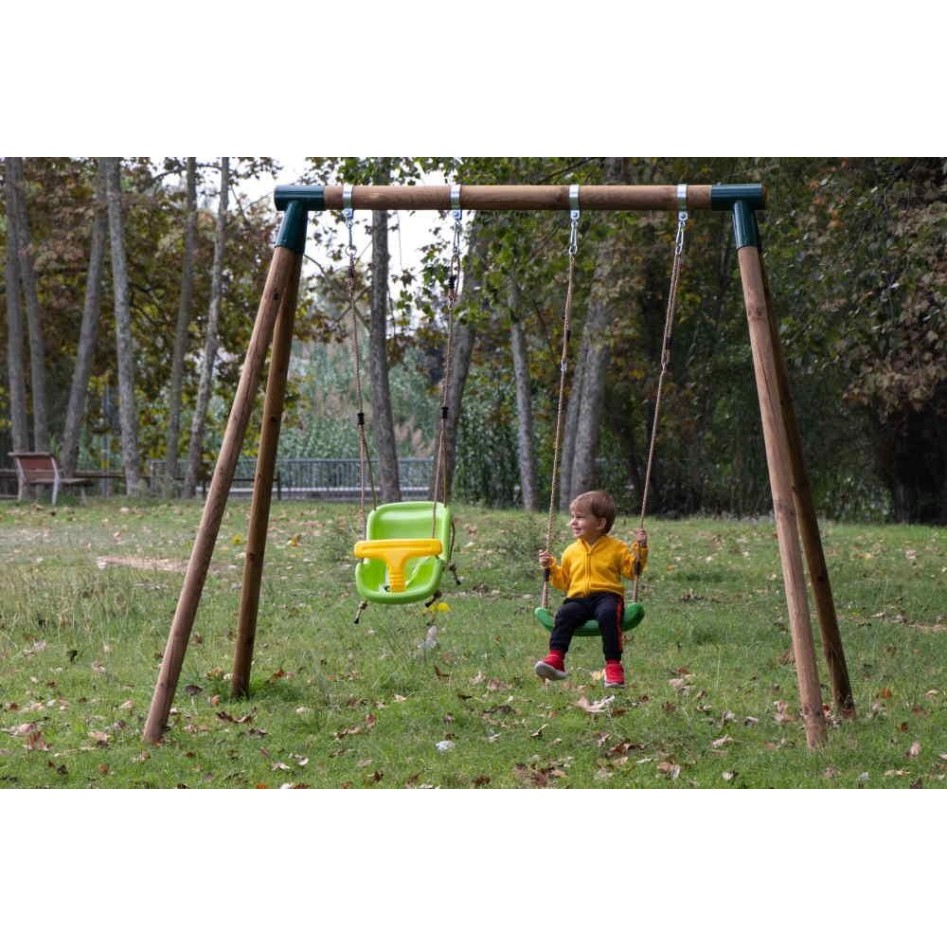 Kibo doble con Asiento bebé Columpio