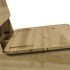 Silla de jardín madera de pino impregnada 60x64x70,5