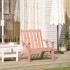Silla adirondack de jardín madera maciza douglas 75x77x77
