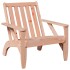Silla adirondack de jardín madera maciza douglas 75x77x77
