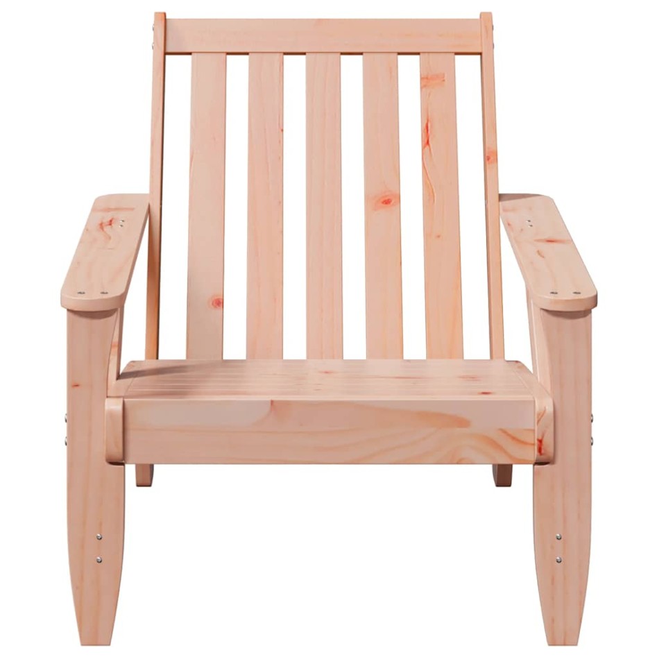 Silla adirondack de jardín madera maciza douglas 75x77x77