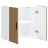 Armario de pared cocina Porto madera ingeniería roble