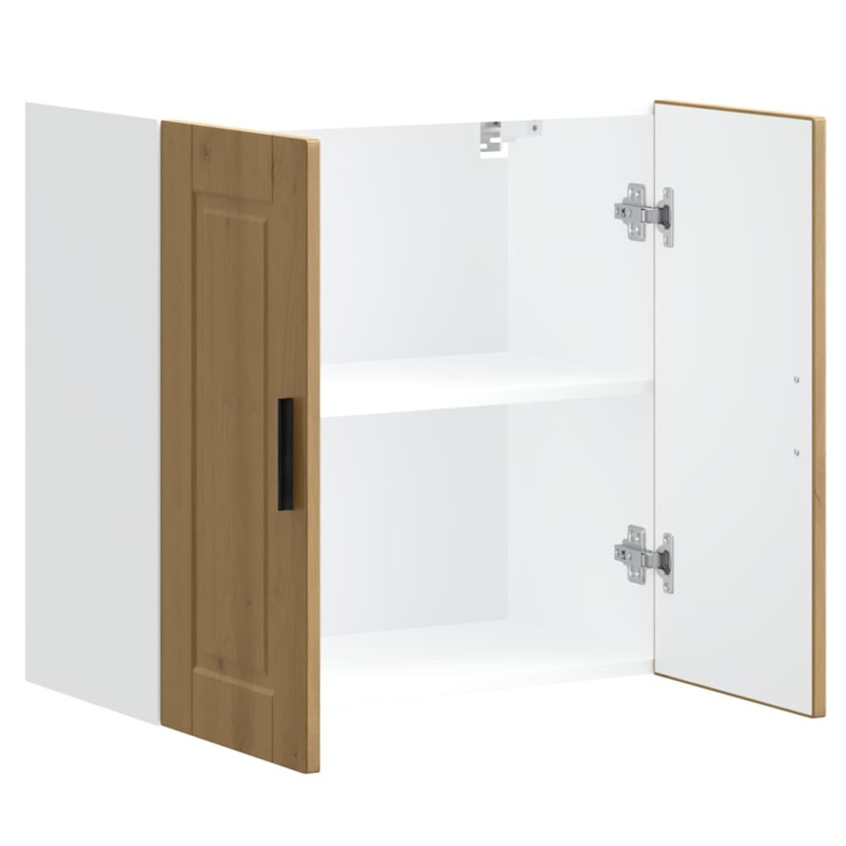 Armario de pared cocina Porto madera ingeniería roble