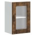 Armario de pared para cocina puerta cristal Lucca roble