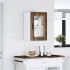 Armario de pared para cocina puerta cristal Lucca roble