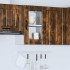 Armario de pared para cocina puerta cristal Lucca roble