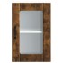 Armario de pared para cocina puerta cristal Lucca roble